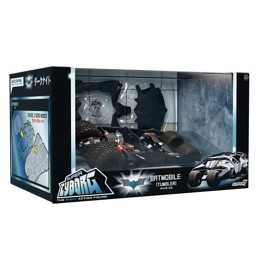 DC Batman Tumbler Full Color Super Cyborg Vehicle