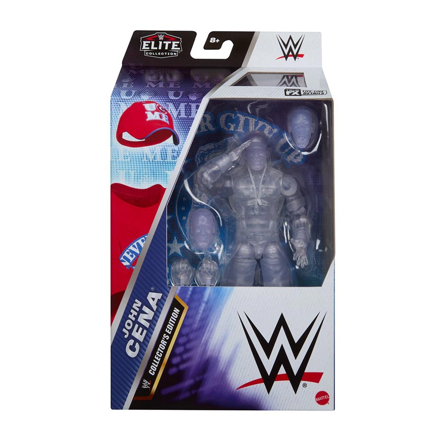 WWE Elite Collection Exclusive Transparent John Cena Collectors Edition 6-Inch Action Figure