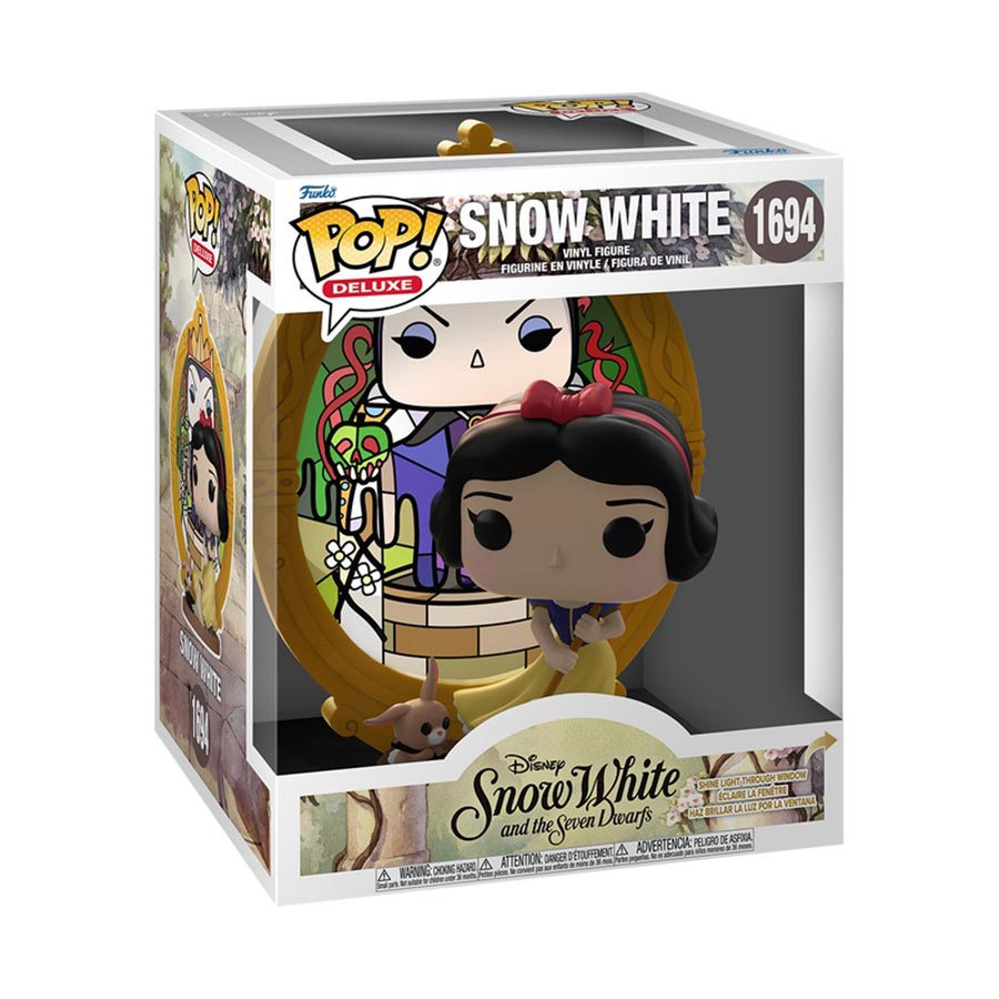 POP Deluxe Snow White Snow White Glass Vinyl Figure