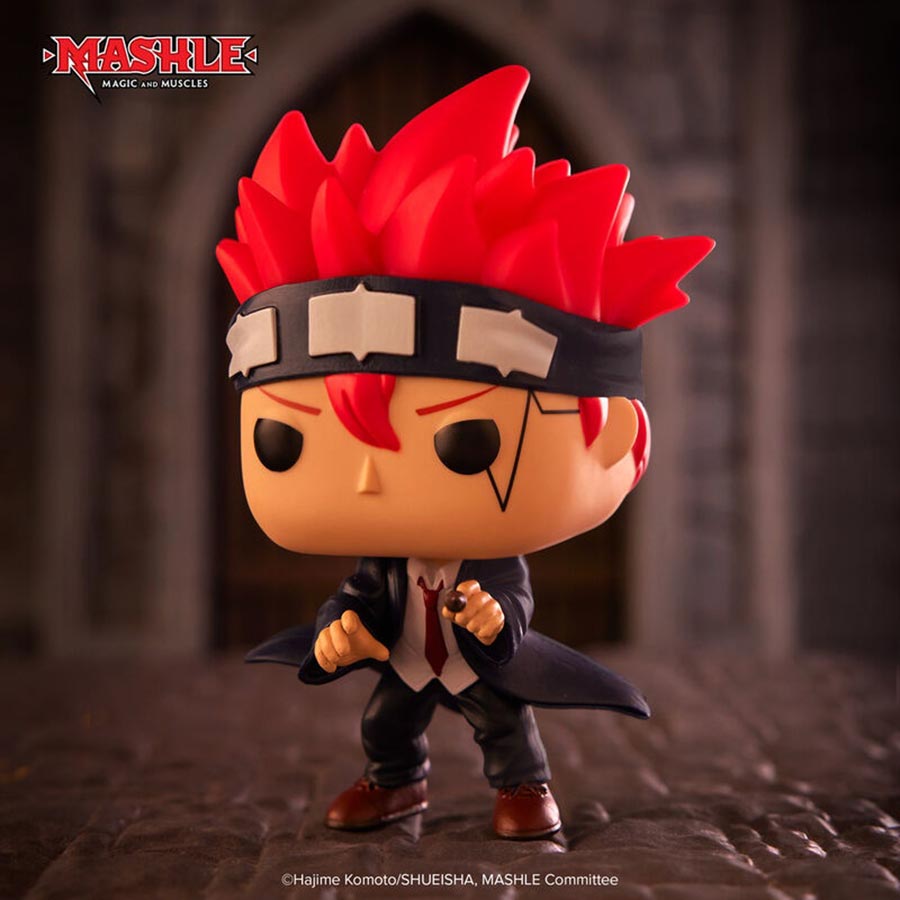 POP Animation Mashle Magic And Muscles Dot Barrett Vinyl Figure