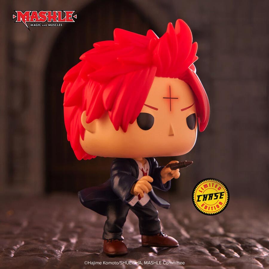 POP Animation Mashle Magic And Muscles Dot Barrett Chase Vinyl Figure