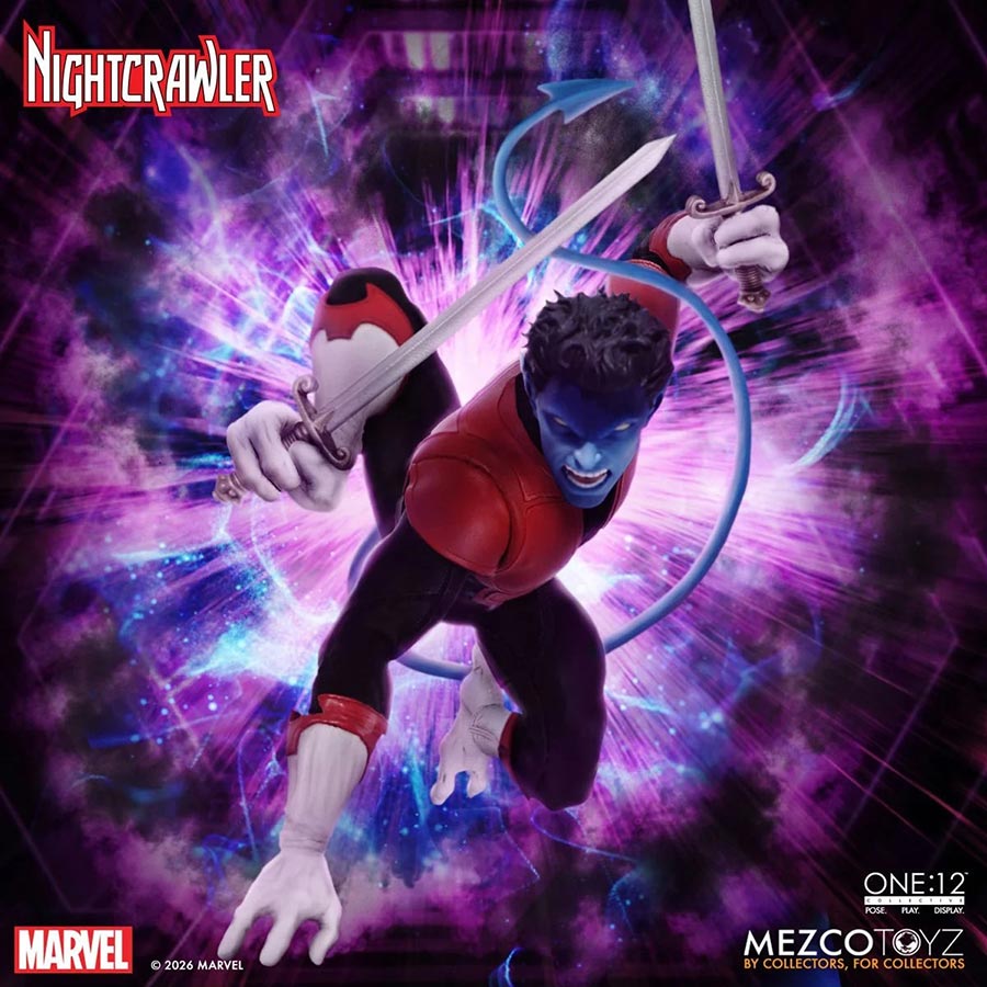 One-12 Collective Marvel Nightcrawler Action Figure