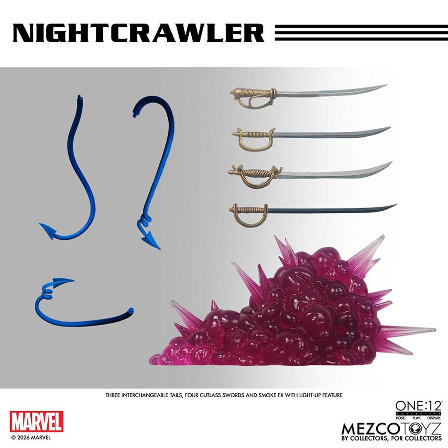 One-12 Collective Marvel Nightcrawler Action Figure