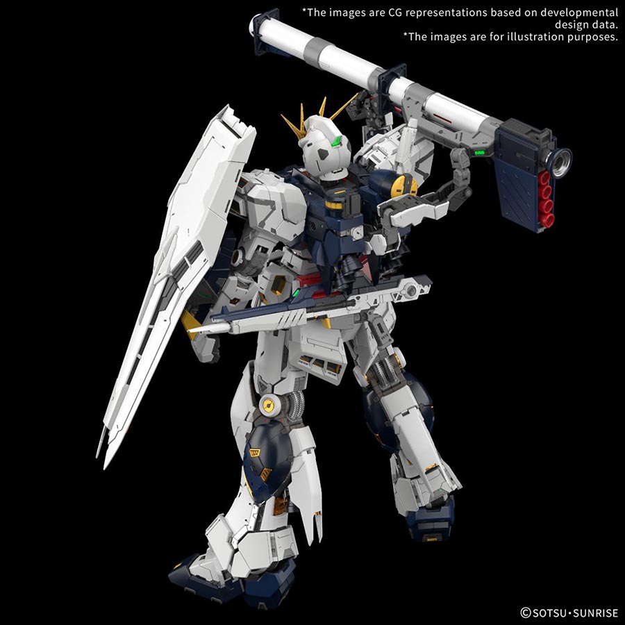Gundam Perfect Grade Unleashed 1/60 Kit - RX-93 Nu Gundam Amura Rays Customize Mobile Suit For Newtype