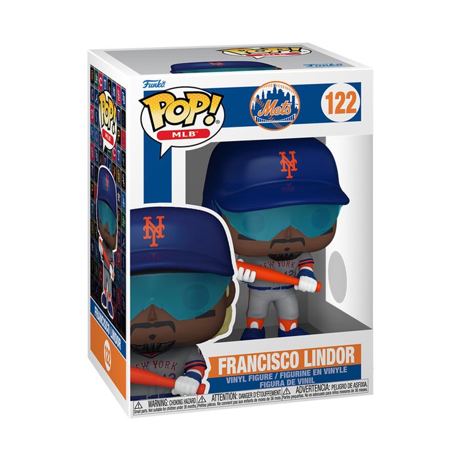 POP MLB NY Mets Francisco Lindor Vinyl Figure