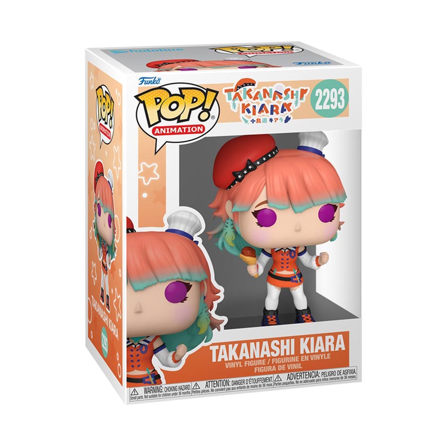 POP Animation Hololive Takanashi Kiara Vinyl Figure