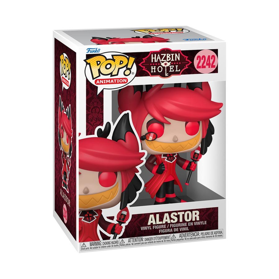POP Animation Hazbin Hotel Alastor Vinyl Figure