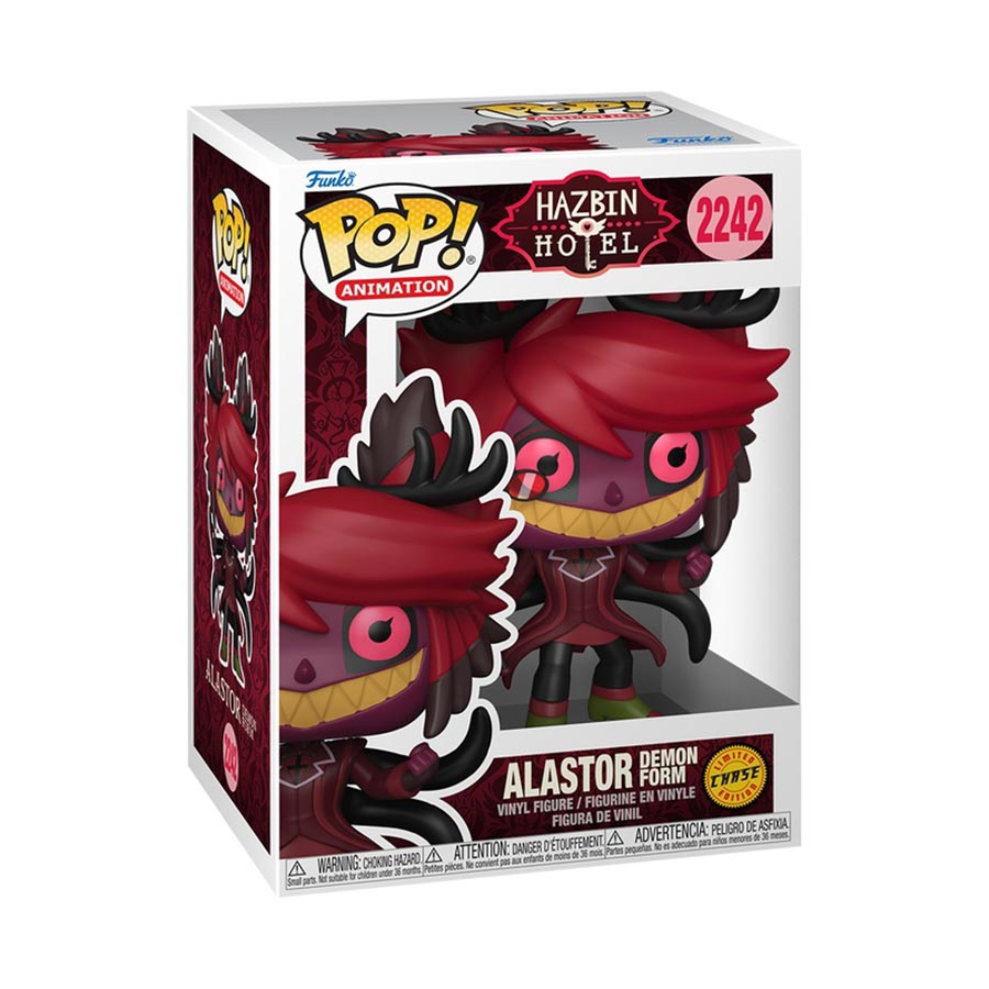 POP Animation Hazbin Hotel Alastor Chase Vinyl Figure