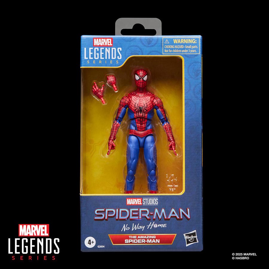 Marvel Legends Spider-Man No Way Home Amazing Spider-Man 6-Inch Action Figure