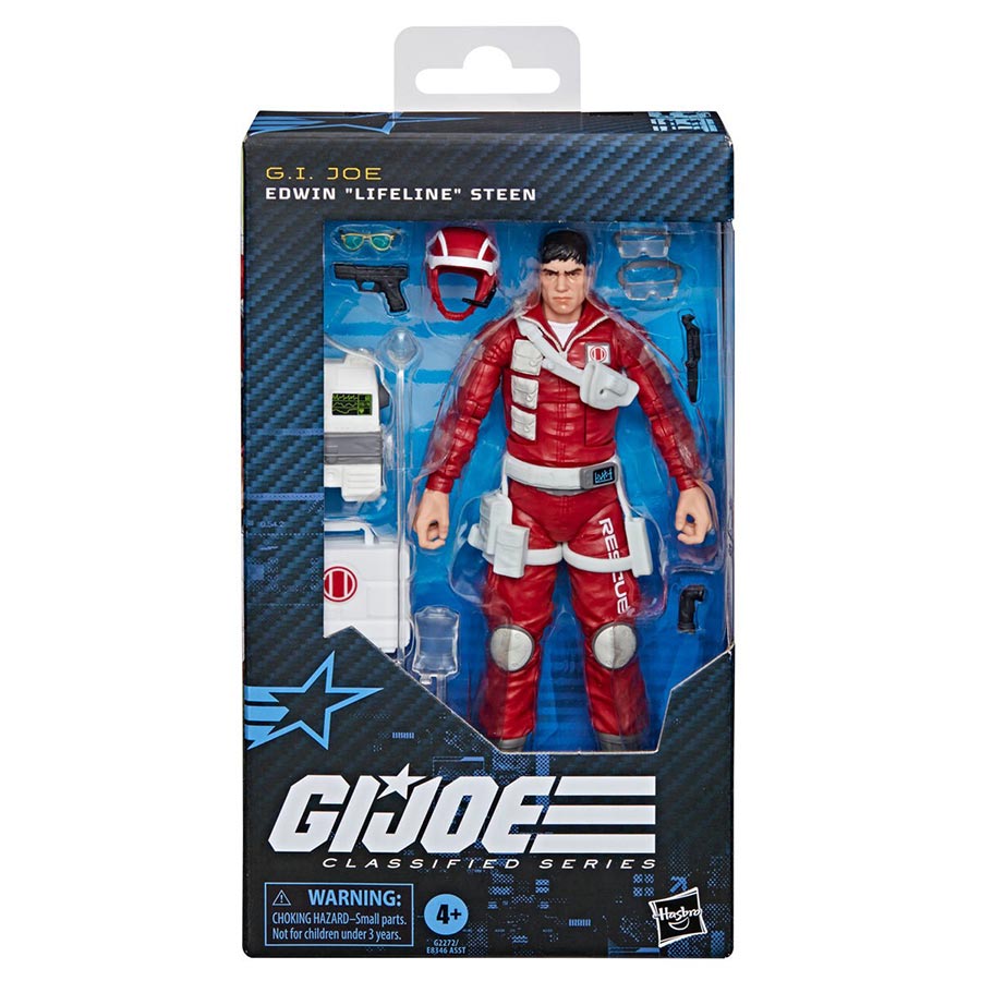 GI Joe Classified Series Edwin Lifeline Steen 6-Inch Action Figure