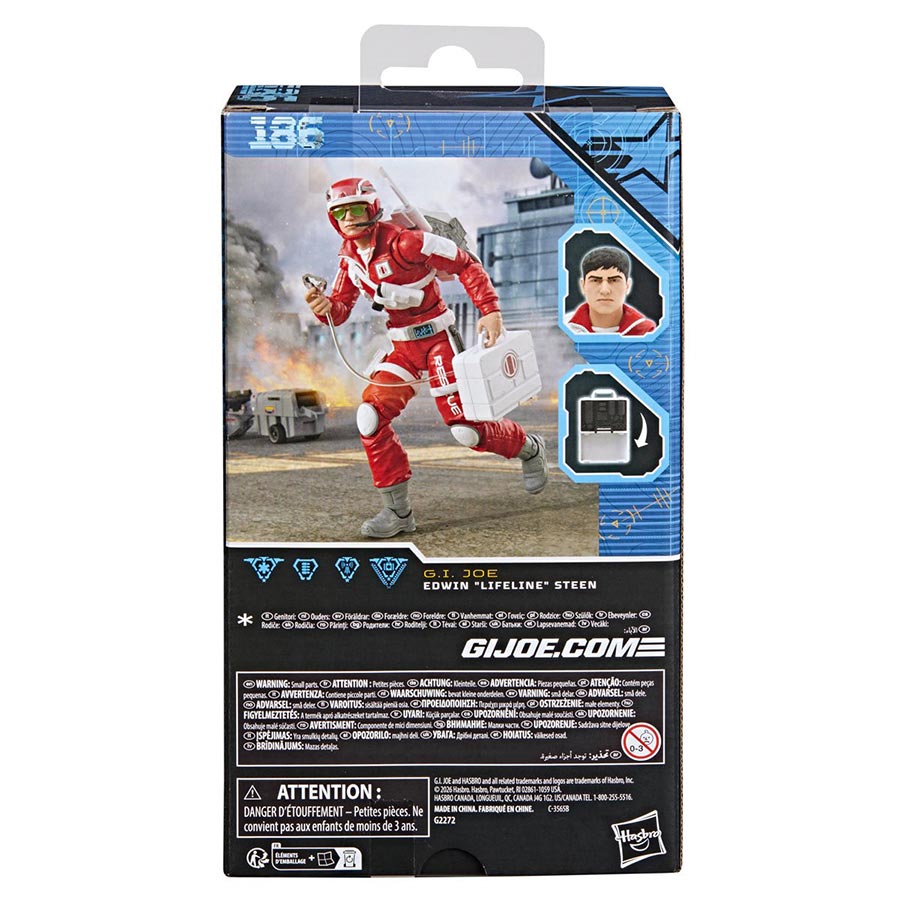 GI Joe Classified Series Edwin Lifeline Steen 6-Inch Action Figure
