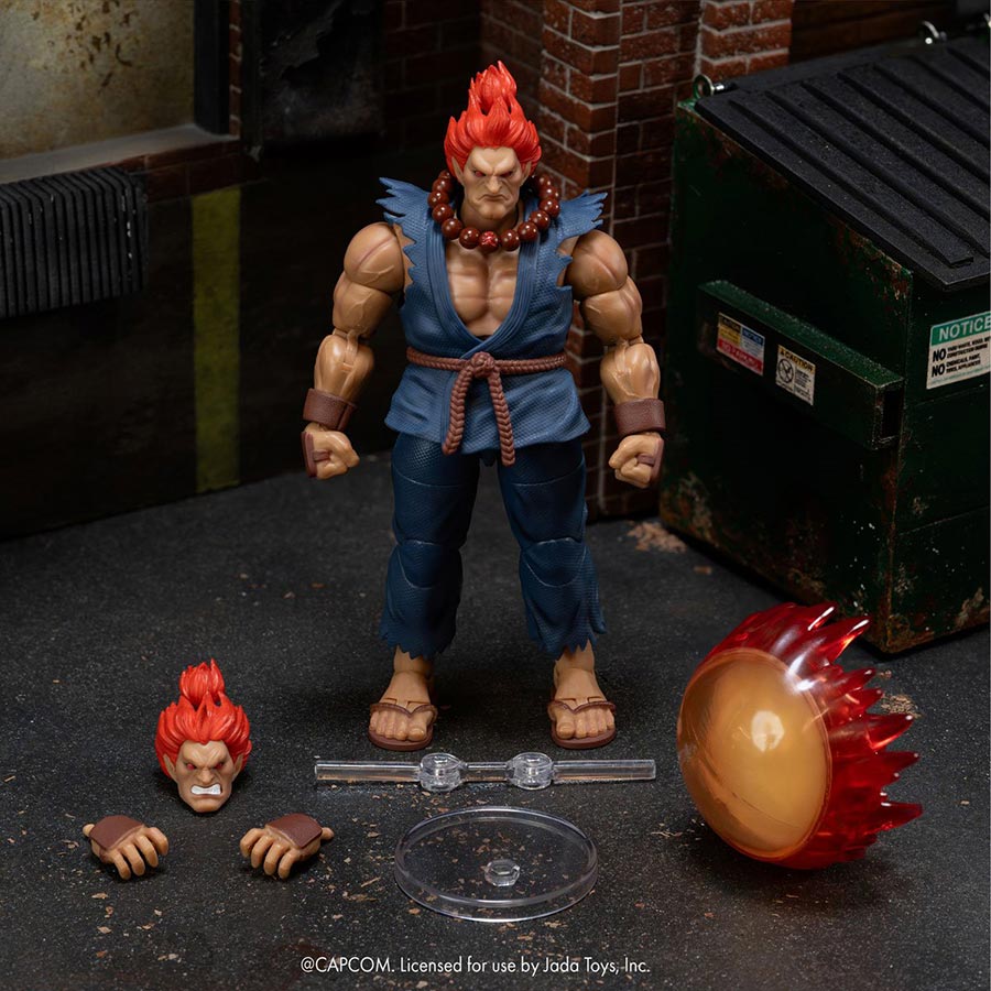 Ultra Street Fighter II Akuma 6-Inch Scale Action Figure