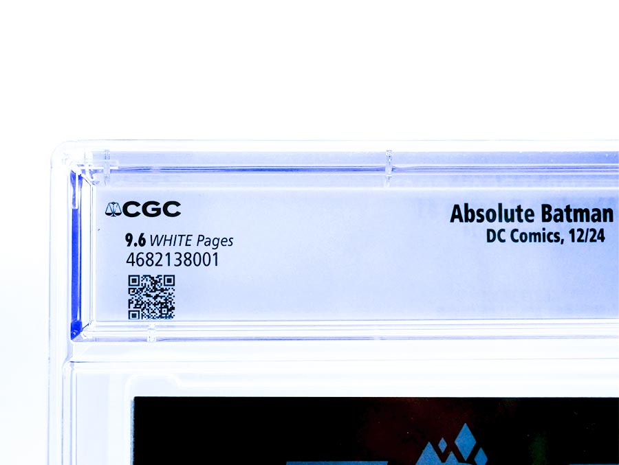 Absolute Batman #1 Cover Z-V Regular Nick Dragotta Cover CGC 9.6 (DC All In)