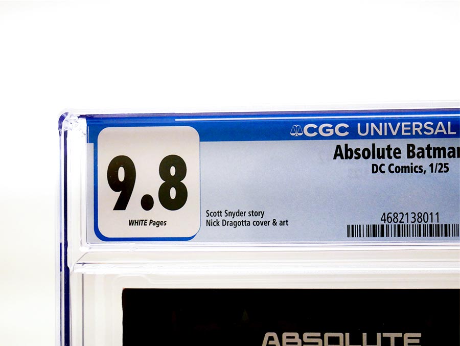 Absolute Batman #2 Cover T Regular Nick Dragotta Cover CGC 9.8 (DC All In)