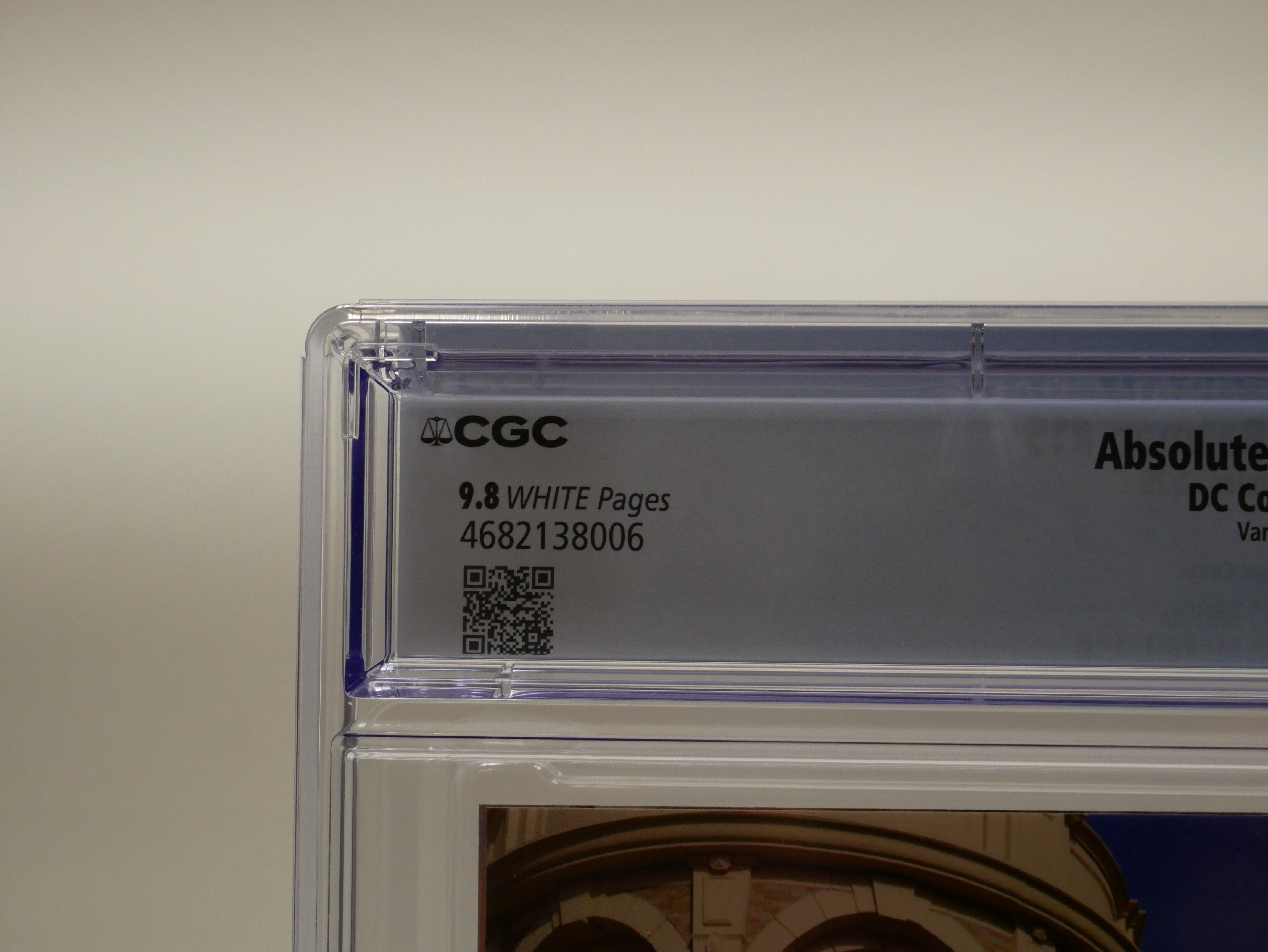 Absolute Batman #15 Cover R Variant Jock Card Stock Cover CGC 9.8 (DC All In)