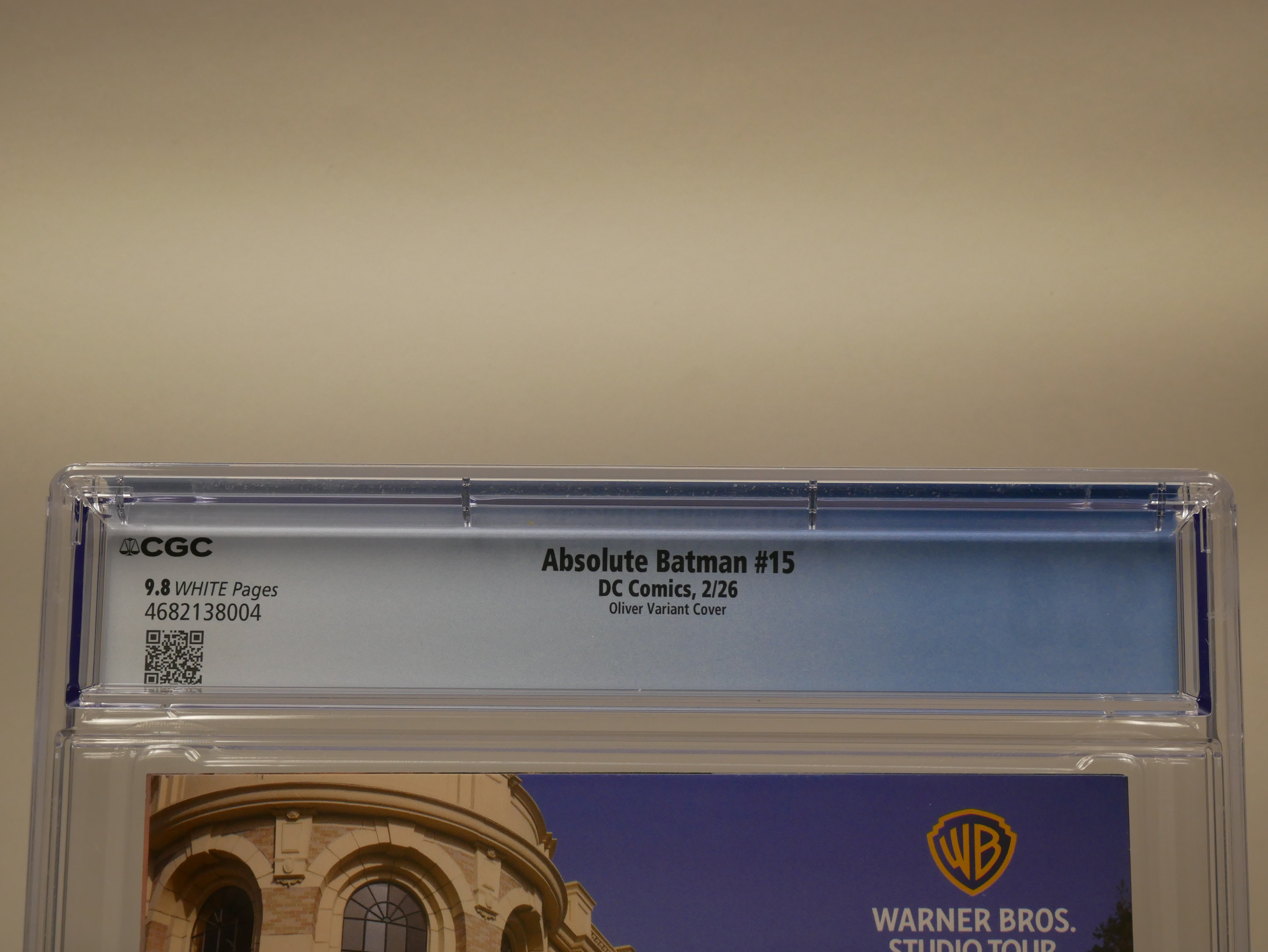 Absolute Batman #15 Cover S Variant Ben Oliver Card Stock Cover CGC 9.8 (DC All In)