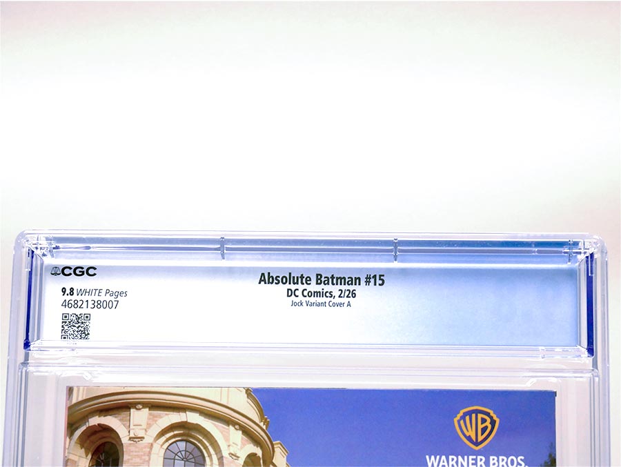 Absolute Batman #15 Cover T Variant Jock & Brian Bolland Card Stock Cover CGC 9.8 (DC All In)