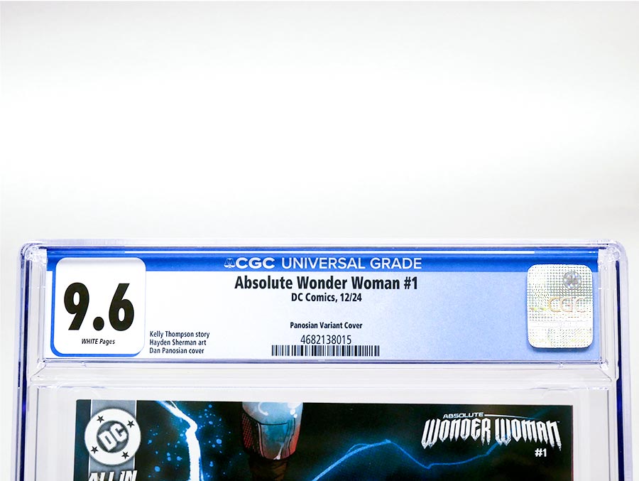 Absolute Wonder Woman #1 Cover Z-D Incentive Dan Panosian Card Stock Variant Cover CGC 9.6 (DC All In)