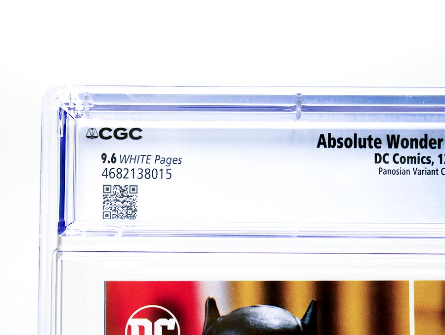 Absolute Wonder Woman #1 Cover Z-D Incentive Dan Panosian Card Stock Variant Cover CGC 9.6 (DC All In)