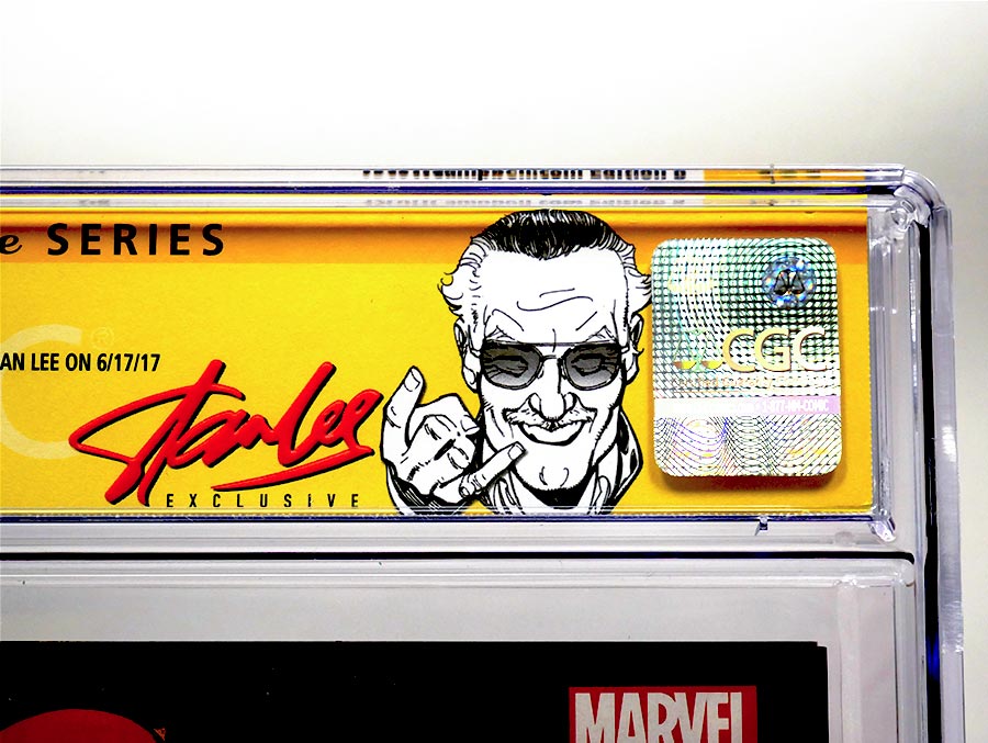 Elektra Vol 4 #1 Cover H Variant J Scott Campbell Cover B CGC Signature Series 9.8 Signed By J Scott Campbell & Stan Lee