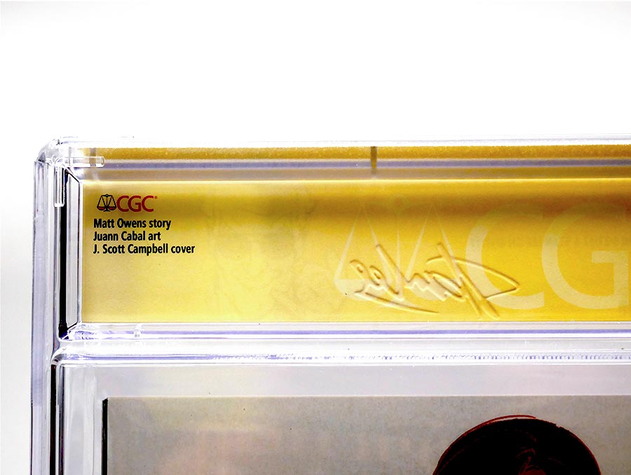 Elektra Vol 4 #1 Cover H Variant J Scott Campbell Cover B CGC Signature Series 9.8 Signed By J Scott Campbell & Stan Lee