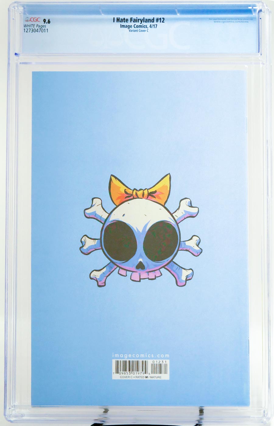 I Hate Fairyland #12 Cover D Variant Skottie Young April Fools Cover CGC 9.6