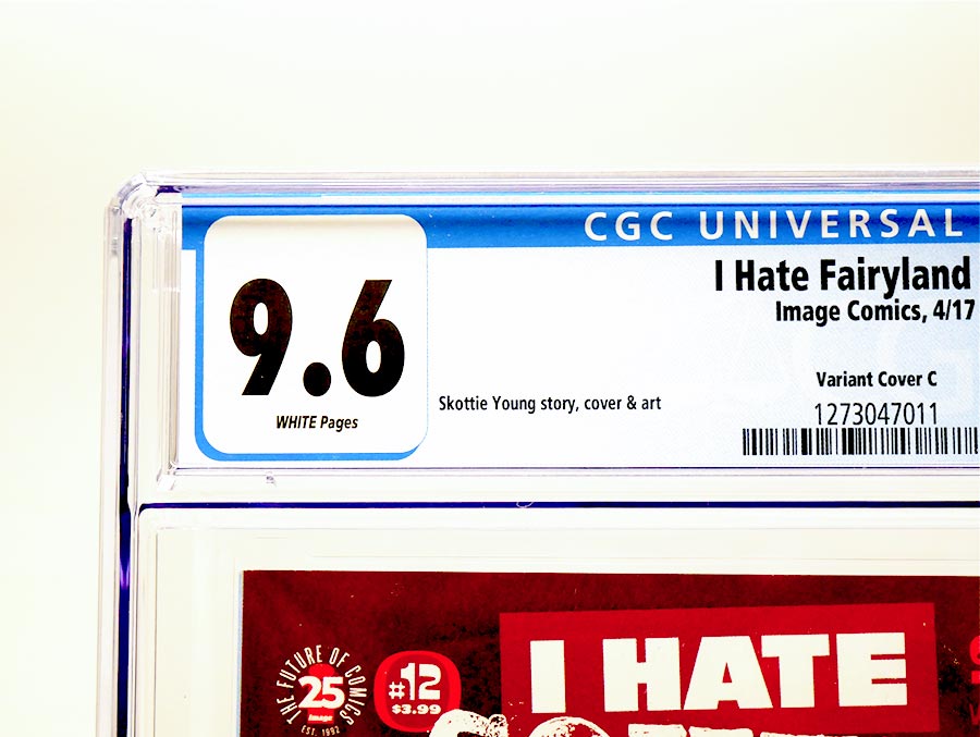 I Hate Fairyland #12 Cover D Variant Skottie Young April Fools Cover CGC 9.6