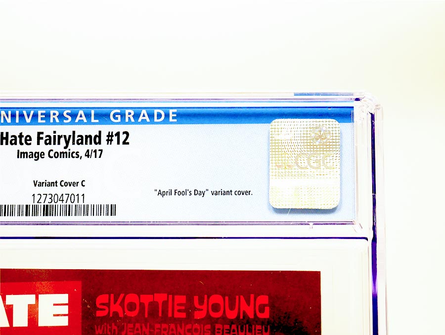 I Hate Fairyland #12 Cover D Variant Skottie Young April Fools Cover CGC 9.6