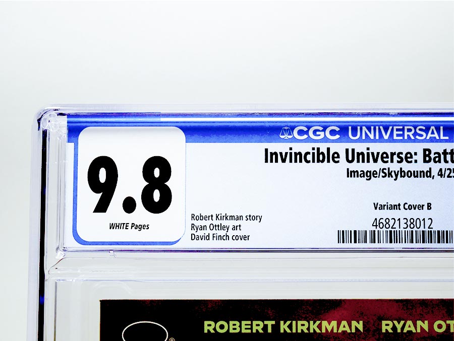 Invincible Universe Battle Beast #1 Cover U Variant Davd Finch Cover CGC 9.8