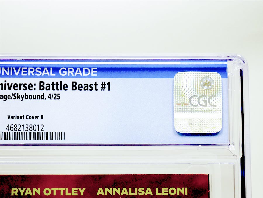 Invincible Universe Battle Beast #1 Cover U Variant Davd Finch Cover CGC 9.8