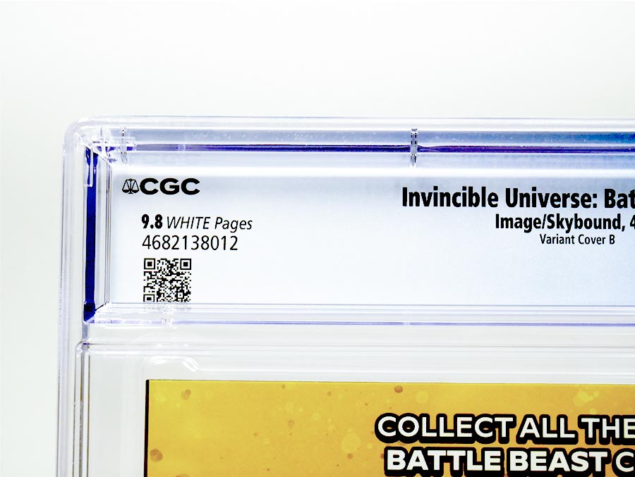 Invincible Universe Battle Beast #1 Cover U Variant Davd Finch Cover CGC 9.8