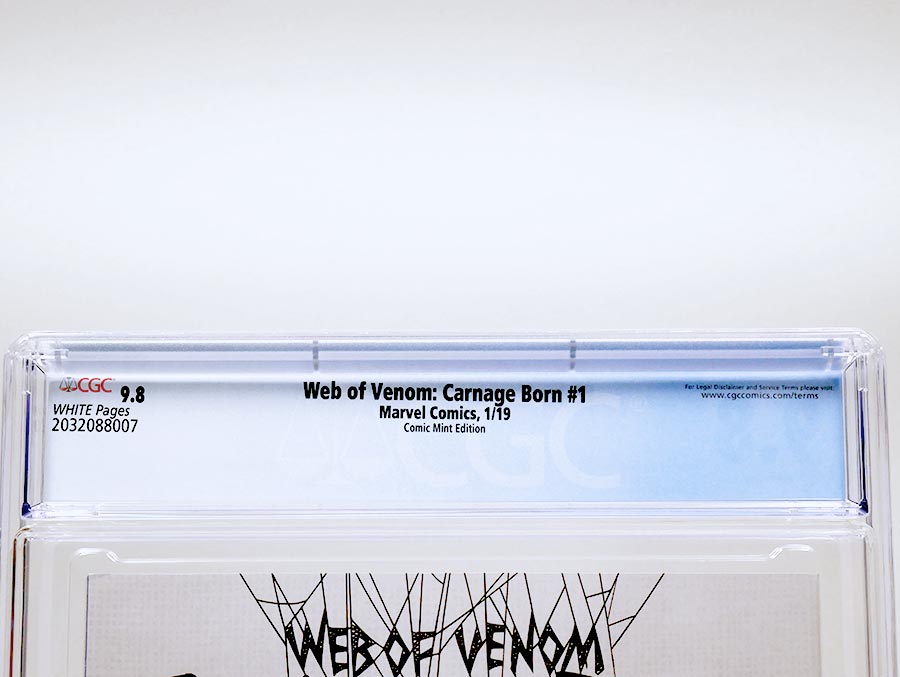 Web Of Venom Carnage Born #1 Cover E Variant Mike Mayhew Cover CGC 9.8