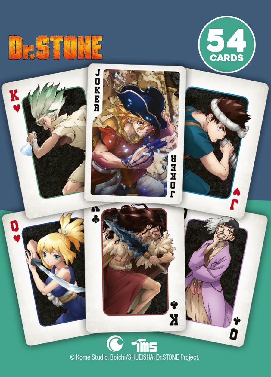 Mangacards Playing Cards - Dr STONE
