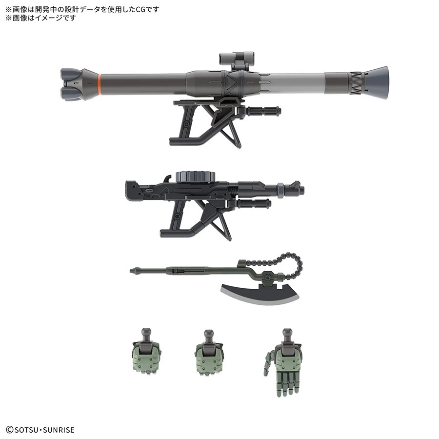 Gundam GquuuuuuX High Grade 1/144 Kit #10 MS-06 Zaku (GQ)