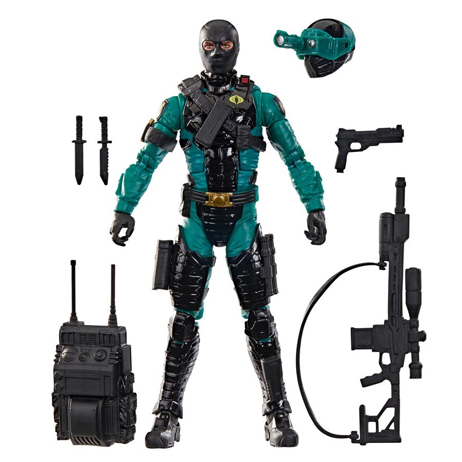 GI Joe Classified Series Cobra Night-Viper 6-Inch Action Figure
