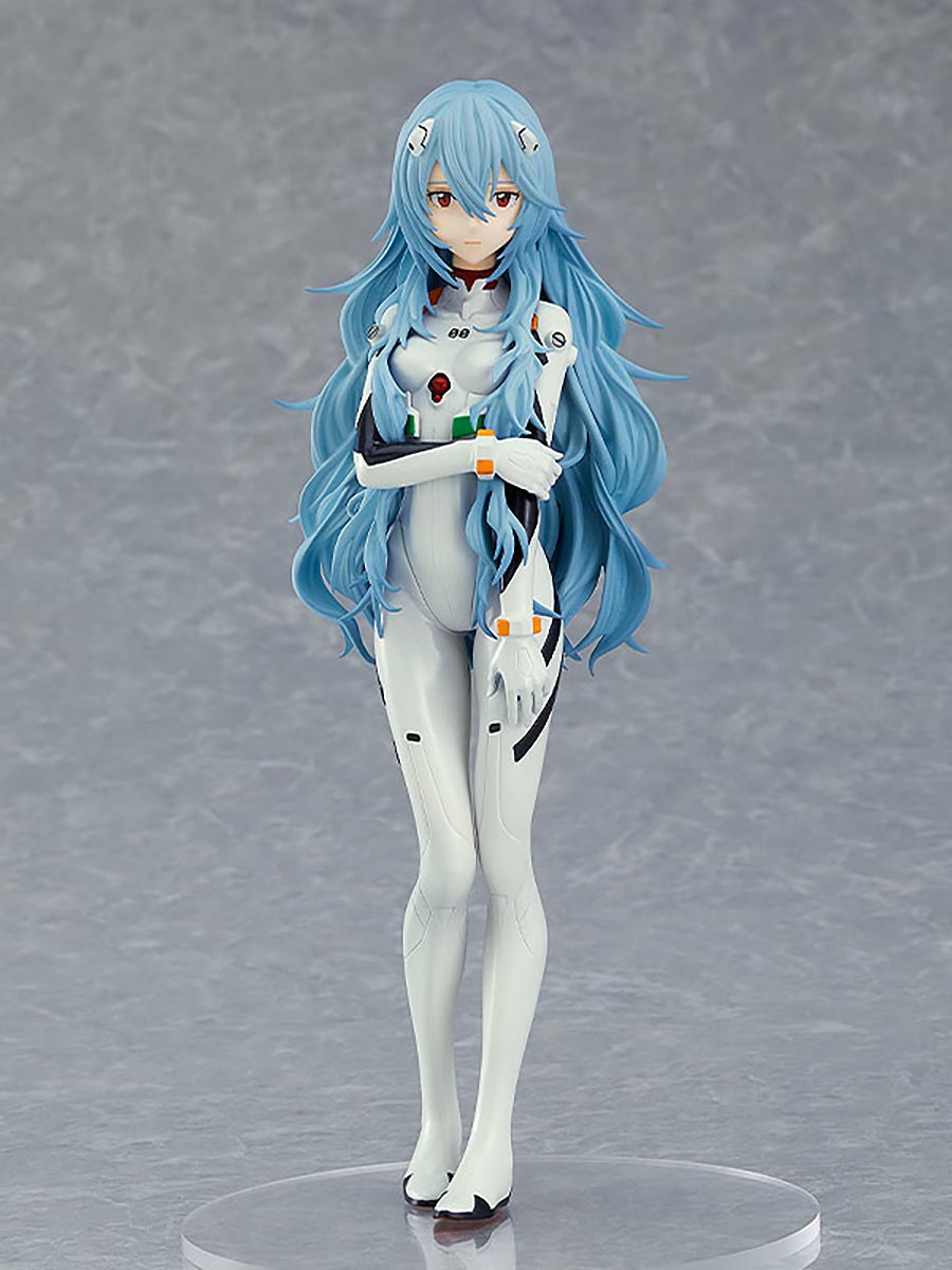 Rebuild Of Evangelion Pop Up Parade Rei Long Hair PVC Figure