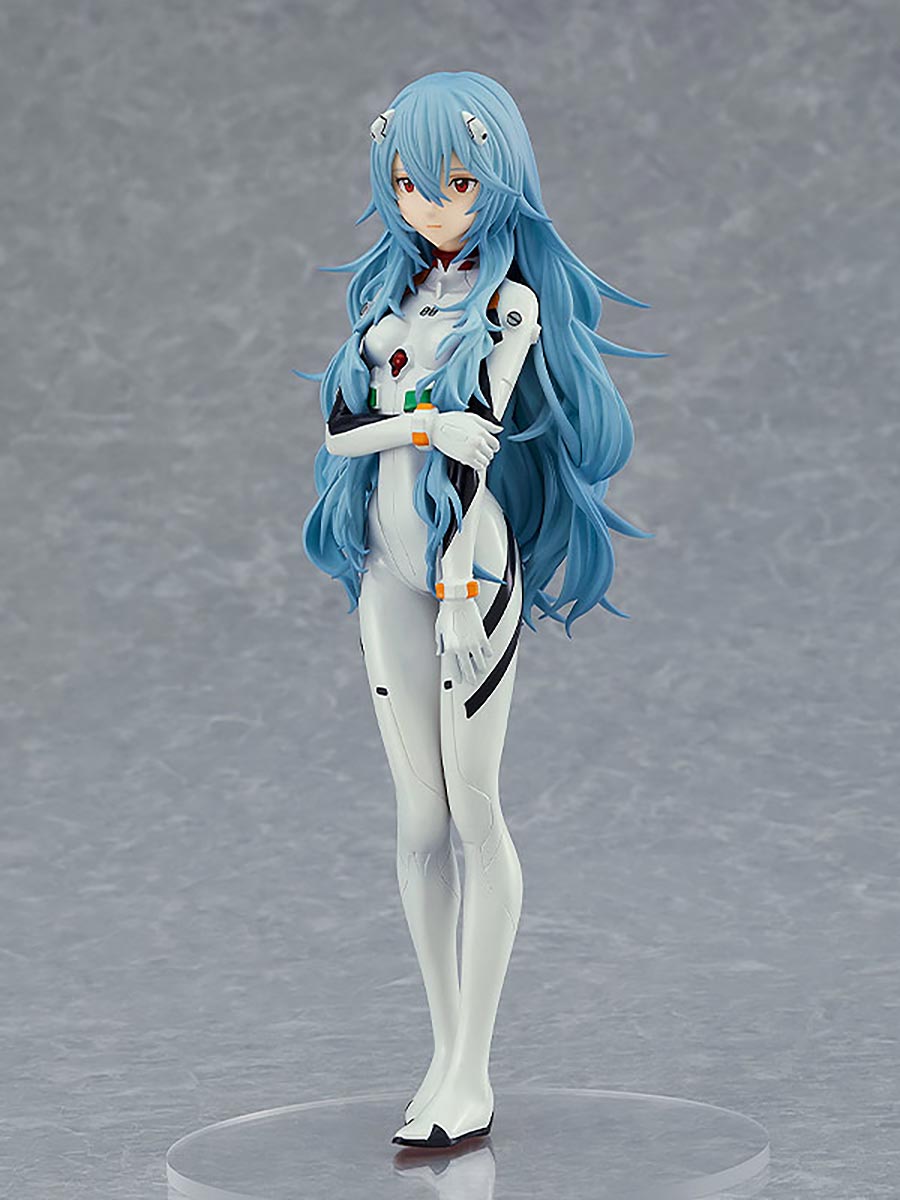 Rebuild Of Evangelion Pop Up Parade Rei Long Hair PVC Figure