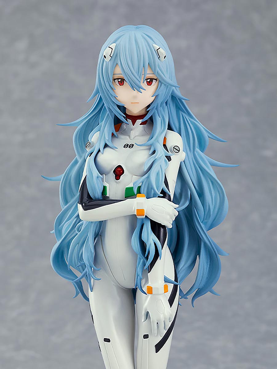 Rebuild Of Evangelion Pop Up Parade Rei Long Hair PVC Figure