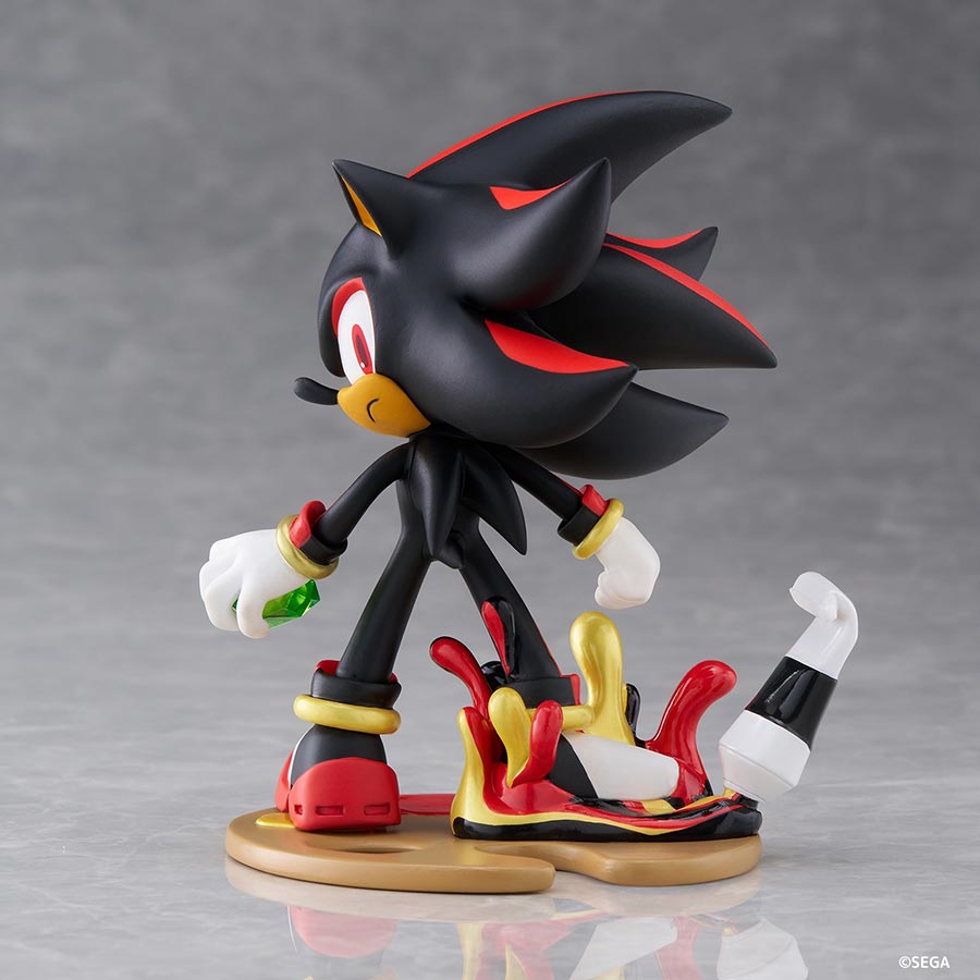 Sonic The Hedgehog Palverse Pale Shadow The Hedgehog PVC Figure