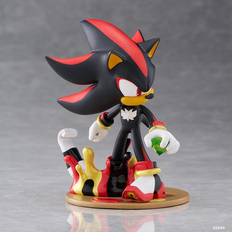 Sonic The Hedgehog Palverse Pale Shadow The Hedgehog PVC Figure