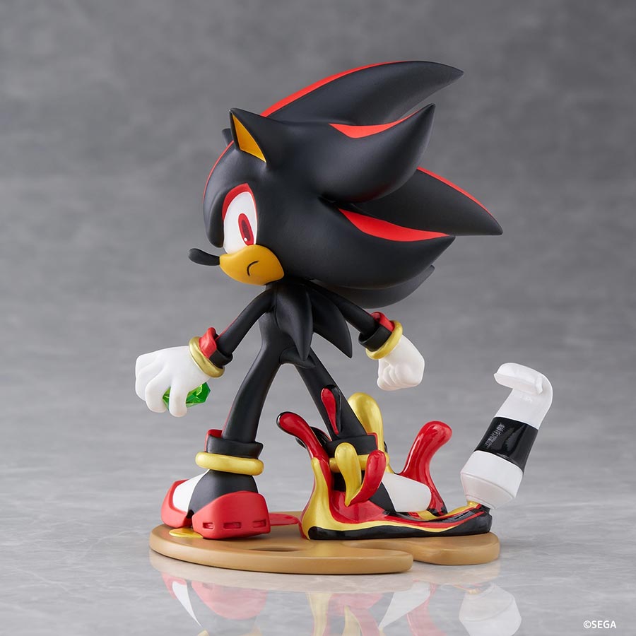 Sonic The Hedgehog Palverse Pale Shadow The Hedgehog PVC Figure