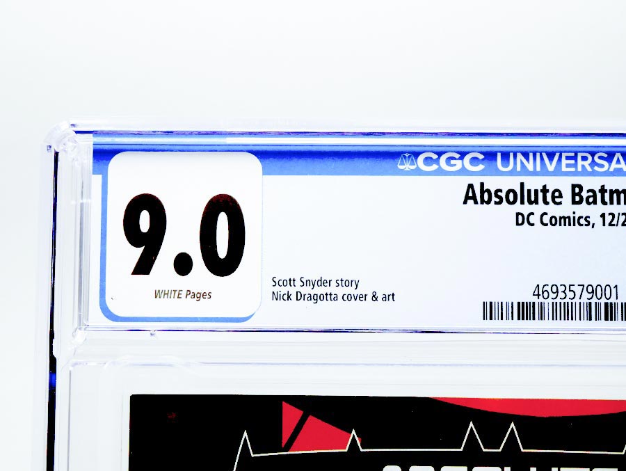 Absolute Batman #1 Cover Z-Z Regular Nick Dragotta Cover CGC 9.0 (DC All In)