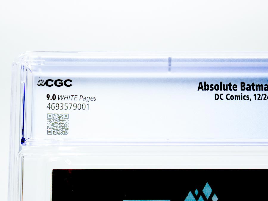 Absolute Batman #1 Cover Z-Z Regular Nick Dragotta Cover CGC 9.0 (DC All In)