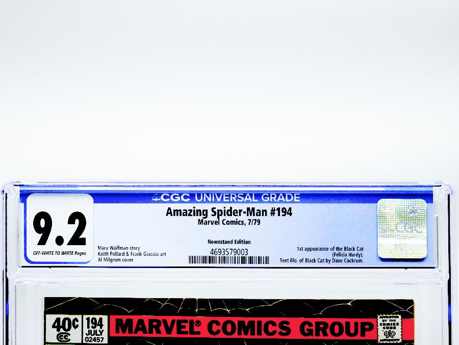 Amazing Spider-Man #194 Cover E Newsstand Edition CGC 9.2