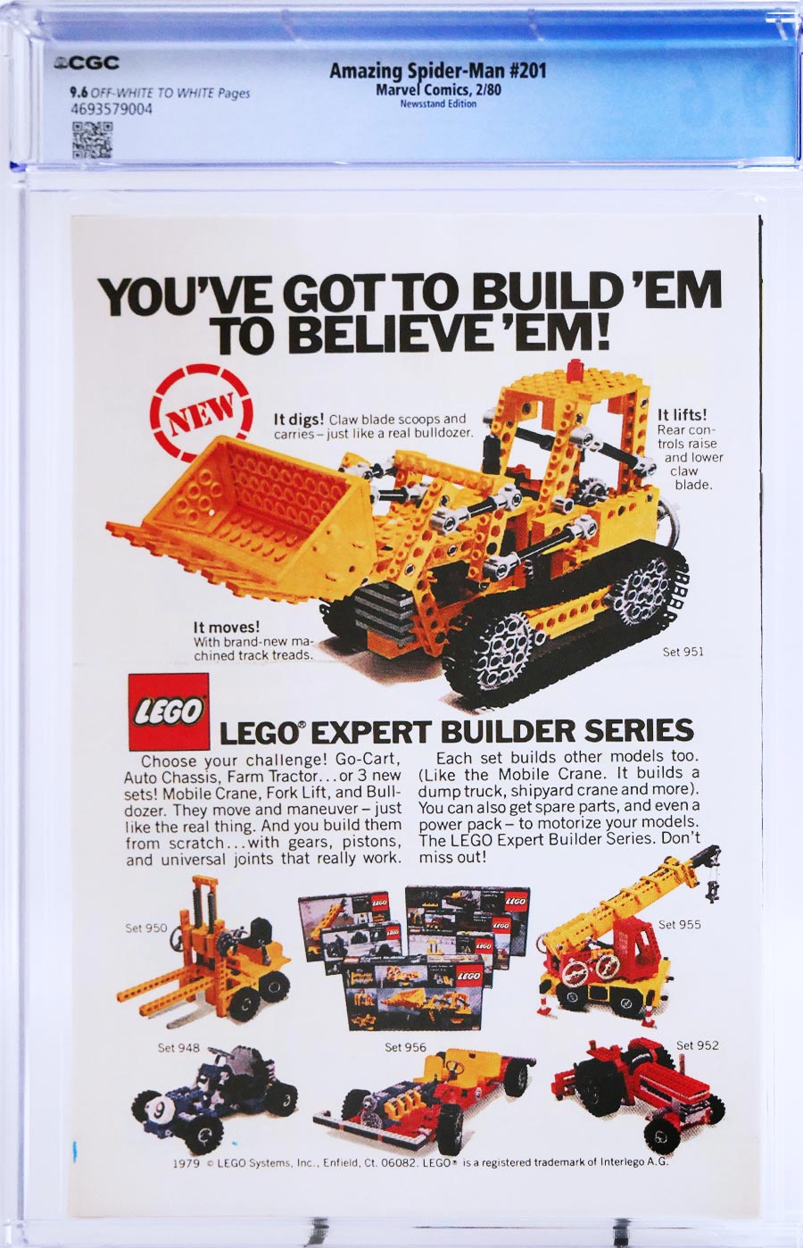 Amazing Spider-Man #201 Cover B CGC 9.6