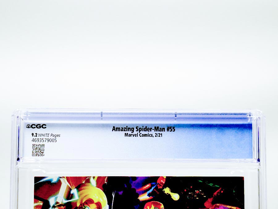 Amazing Spider-Man Vol 5 #55 Cover M Regular Patrick Gleason Webhead White On Black Cover CGC 9.2