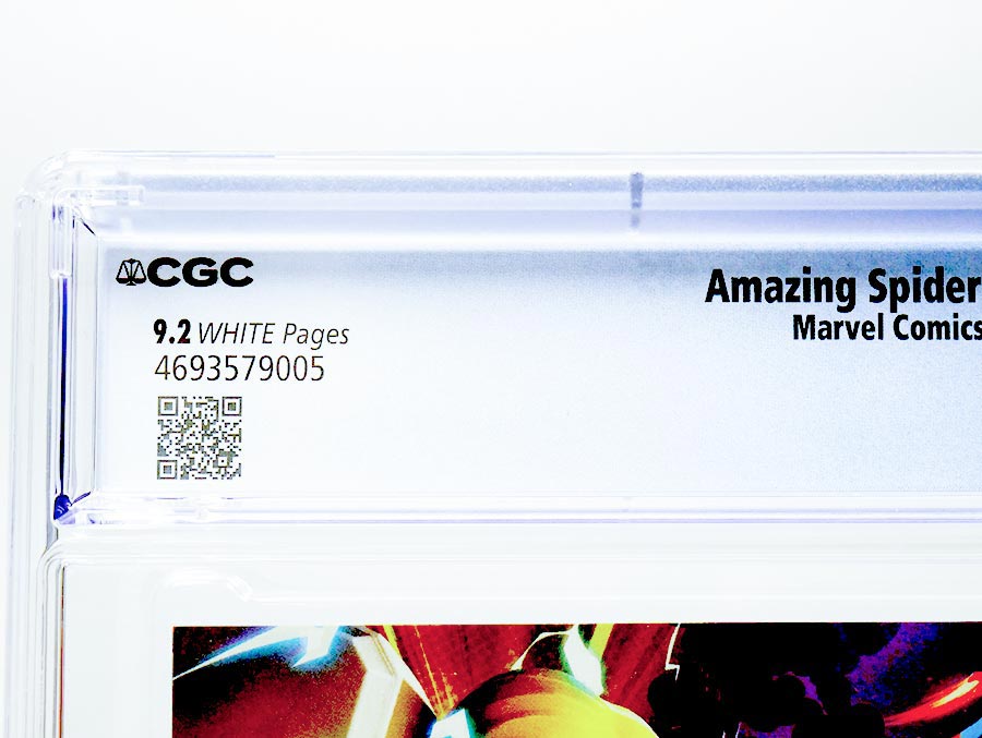 Amazing Spider-Man Vol 5 #55 Cover M Regular Patrick Gleason Webhead White On Black Cover CGC 9.2