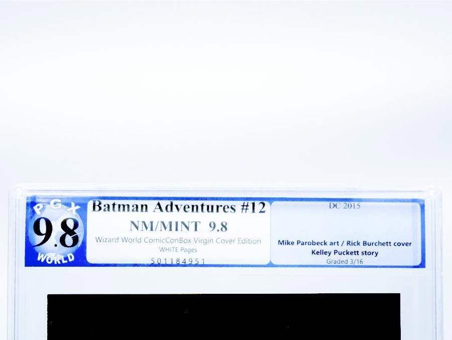 Batman Adventures #12 Cover E Wizard World 2015 Virgin Variant PGX 9.8