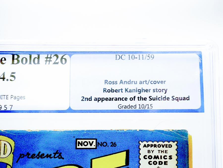 Brave And The Bold #26 Cover B PGX 4.5