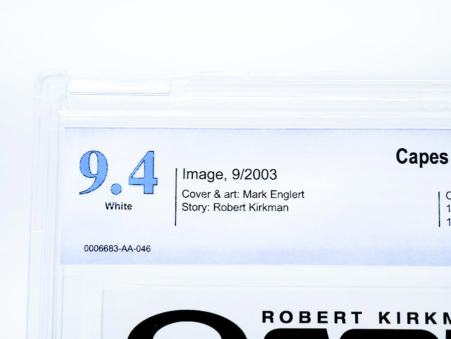 Capes #1 Cover B CBCS 9.4